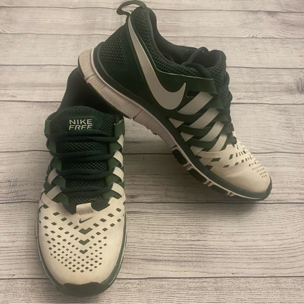 Nike Free Trainer 5.0 TB Men’s Size 7 Deep Forest Green White